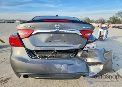 2017 Nissan Maxima 3.5S z USA, uszkodzony, nr VIN 1N4AA6AP1HC410564